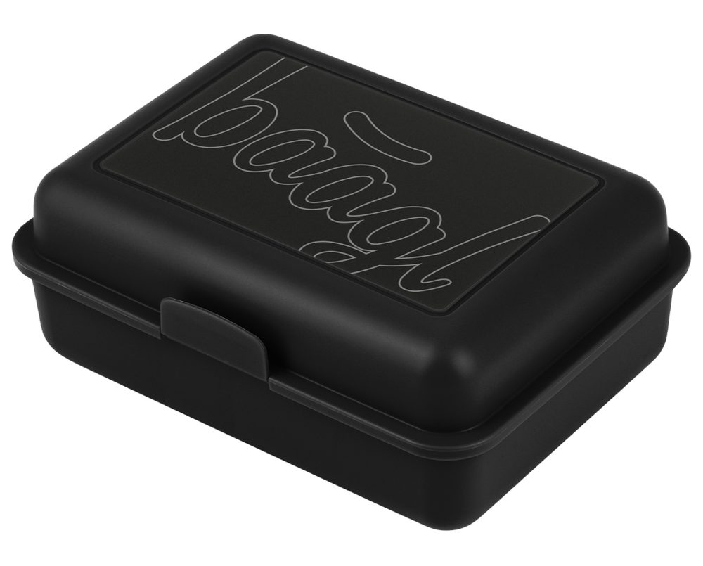 Levně BAAGL Box na svačinu Black