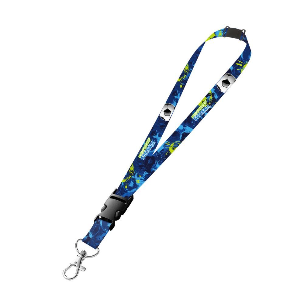 Klíčenka s karabinkou fotbal 2