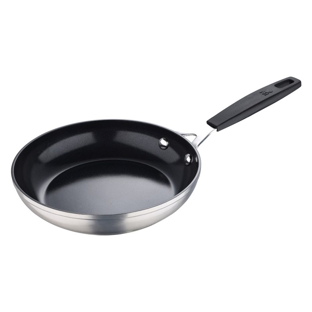 Levně MASTERPRO Pánev s nepřilnavým povrchem SMART 20 cm stříbrná BGEU-3767