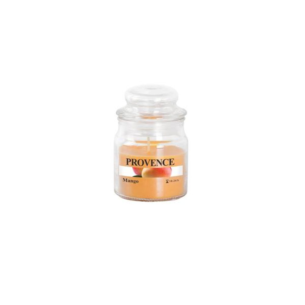 Levně Provence SVÍČKA VE SKLE S VÍČKEM 70G, MANGO