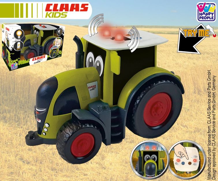 HAPPY PEOPLE Traktor CLAAS KIDS AXION 870 - Modadeti.cz - Vše pro děti