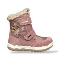 Dívčí zimní boty Primigi GORE-TEX – s motýlkem, růžová