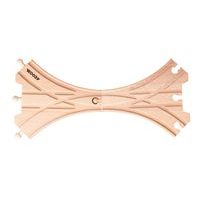 Mohutná zlatá akční lokomotiva na baterie