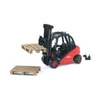 Užitkové vozy - Linde H30D vysokozdvižný vozík se 2 paletami 1:16