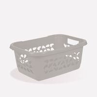 koš 32,0l na čisté pr., JOST, sever.šedý, 55x40x23cm