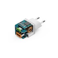 Hama rychlá USB nabíječka GaN 2x USB-C + USB-A, PD/QC, 65 W