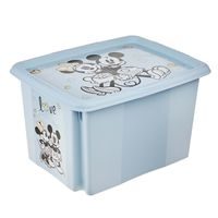 10 BOX ÚLOŽNÝ S VÍKEM MICKEY 30L PLAST