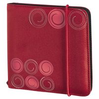 Hama Up to Fashion, pouzdro pro 24 CD/DVD/Blu-ray disků, červené