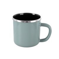 O Hrnek smalt Green Lem 0,41 l, pr. 8,8 cm