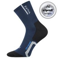 VoXX Uni sportovní vysoké ponožky Josef - tmavě modrá