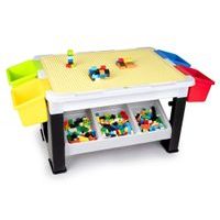 EDDY TOYS Dětský stůl na stavění včetně kostek sada 300 ks ED-226675