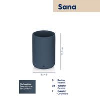 KELA Dávkovač mýdla Sana keramický 300 ml bílá KL-24530