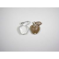 vykr.NR 0030 Jablko, 4,5x3,6cm