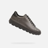 Šedé dámské tenisky Geox Spherica Ecub-1