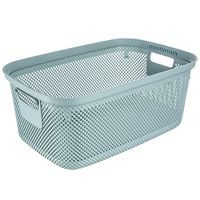 koš 30,0l na čisté pr., BOSSE, sev.modrý, 53x34,5x22,5cm, plast