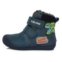 DDstep dětské zimní boty W063-968M - Royal Blue