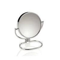 KELA Zrcátko FRANCA chrom L 11,5cm x W 6,5cm x H 11cm / Ř 9cm KL-20640