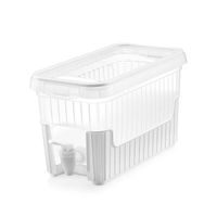 QLUX DÁVKOVAČ NÁPOJŮ S KOHOUTKEM 4,5L, PLAST