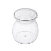 Pohárek s víčkem na dezert 0,17 l 6 ks