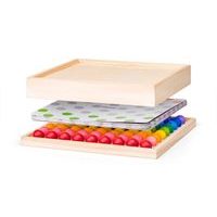 POPULAR Hlavolam kov-dřevo Popular, sada 6ks