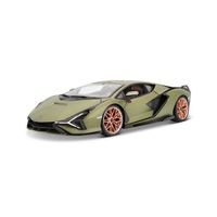 Bburago Bburago Plus - Auta HOBBY, Plus - Lamborghini Sián FKP 37, metal zelená, 1:18