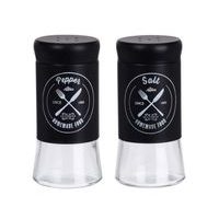 slánka / pepřenka, 1ks, d5x11cm, sklo+plast