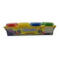 Modelína 4x 140g různé barvy