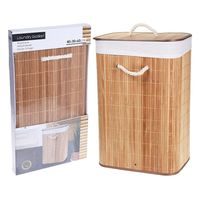 EXCELLENT HOUSEWARE Koš na prádlo bambus 72 l KO-HX9100500