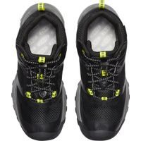 Dětské boty KEEN KNOTCH HOLLOW DS CHILDREN black/keen yellow