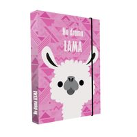 Box na sešity A4 Jumbo Lama