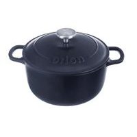 hrnec+PO d22 LITINA v.16cm, 3,3l, INDUKCE, smalt