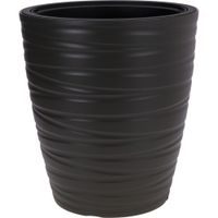 PROGARDEN Květináč plastový 47,5 x 52,3 cm tmavě šedá KO-Y89300910