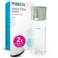 láhev BRITA 0,6l Fill&Go Vital, zelená filtrační+2x Micro Disc
