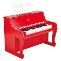 Hape Dětské Piano červené, uč se světly