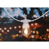 PROGARDEN Světelný řetěz LED PARTY 20 žárovek bílý KO-LE2200170