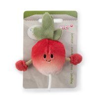 NICI NICI magnetka mini Ředkvička 7cm, Green
