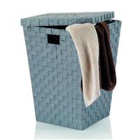 KELA Koš na prádlo Hedda směs bavlna/polyester bílo-černá 57,0 cm 40,0 cm KL-24453