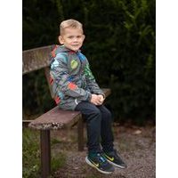 Unuo Dětská softshellová bunda s fleecem Basic, Růžová, Jednorožci