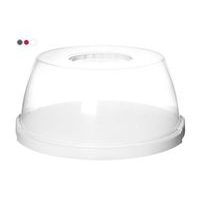 podnos d31x15cm s víkem, na dort, ucho, plast