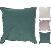 HOMESTYLING Polštář dekorační bavlna 45 x 45 cm zelená KO-A35822130zele