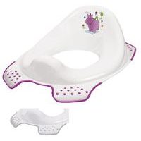 WC sedátko HROCH, bílé, 30x40x15cm, protiskluz.