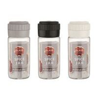 slánka d4,5x15cm, 3možnosti sypání, sklo/plast