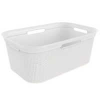 koš 41,0l na čisté pr. bílý BRISEN, 60x40x23cm, plast