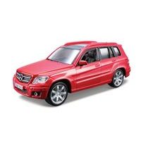 Bburago Bburago - Auta HOBBY, Mercedes-Benz GLK-Class, červená, 1:32