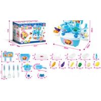 Mini kuchyňka modrá