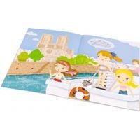 Šaty pro baletku EMMU – Kniha samolepek Baagl