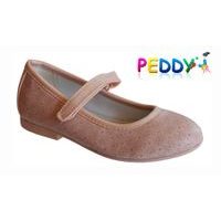 Detská obuv Baleríny Peddy PY-618-35-01 ružová