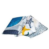 závěs 180x200cm, mix dekorů, PES koupel.