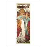 Pohled Alfons Mucha – Champagne Ruinart pohled, krátký Baagl