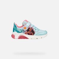 Starorůžové dívčí tenisky Geox Nashik